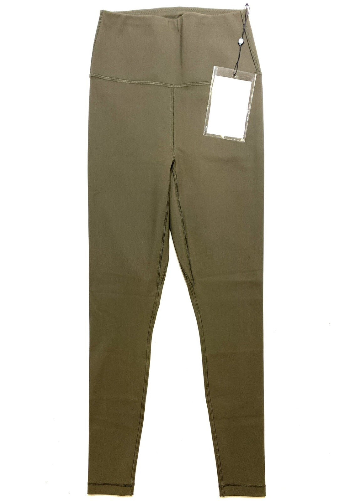WARDROBE NYC Womens Sport Leggings Military Green (MSRP $250)