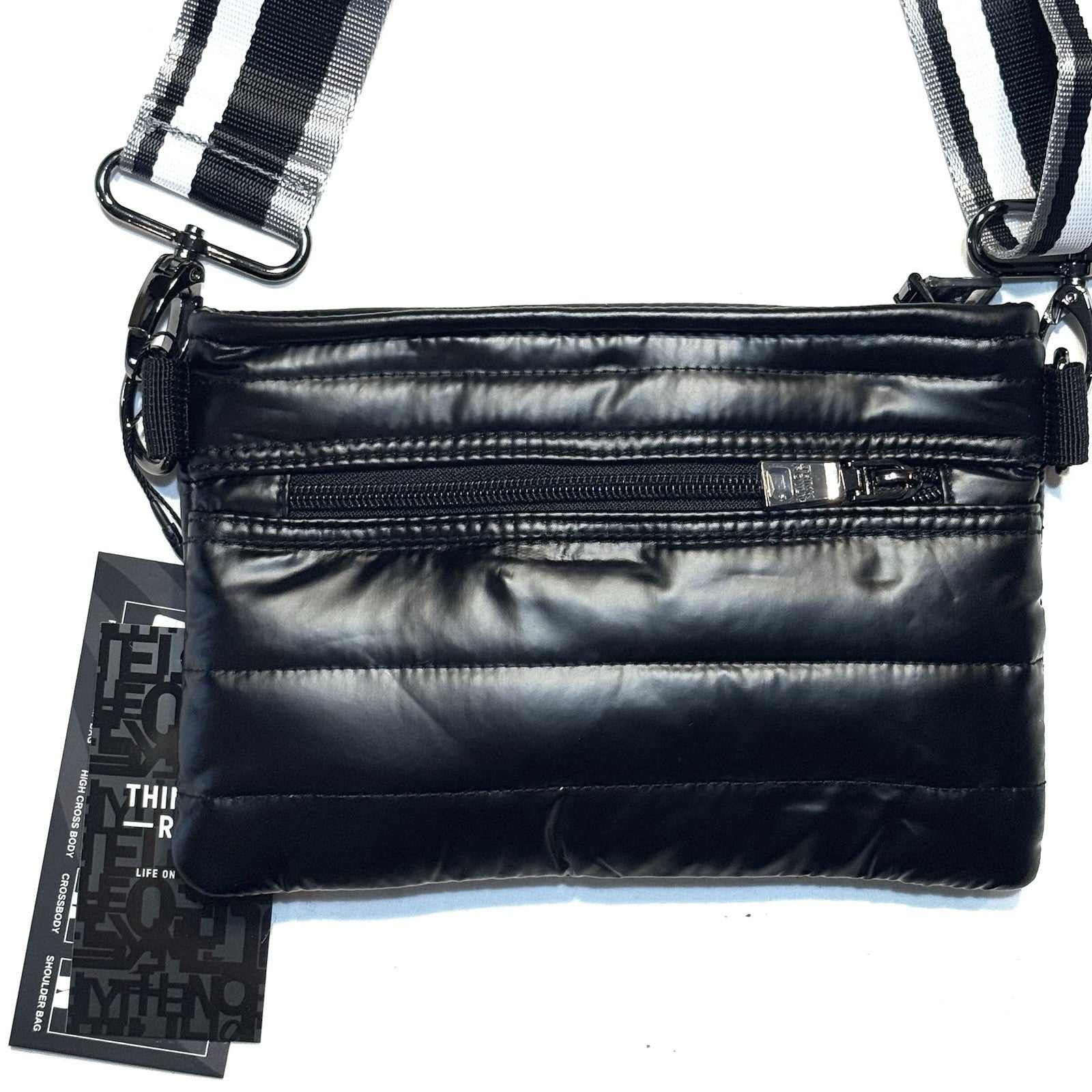 THINK ROYLN Bum Bag Shoulder Crossbody Pearl Black (MSRP $98)