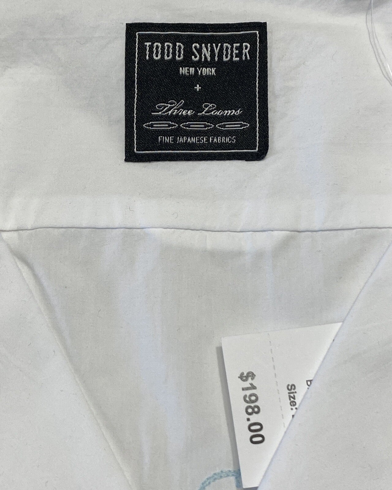 TODD SNYDER Mens Surf Embroidery Camp Collar Short Sleeve Shirt White -MSRP $198