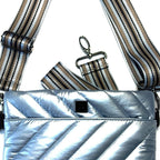 THINK ROYLN Diagonal Bum Bag 2.0 Shoulder Crossbody Pearl Ice Blue (MSRP $118)
