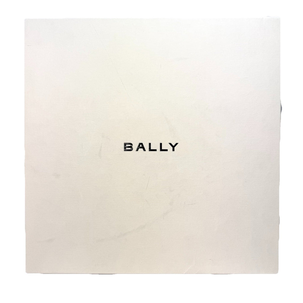 BALLY Mens Clyff Lamb Fur Lined Croc Embossed Leather Boots Black (MSRP $1,100)