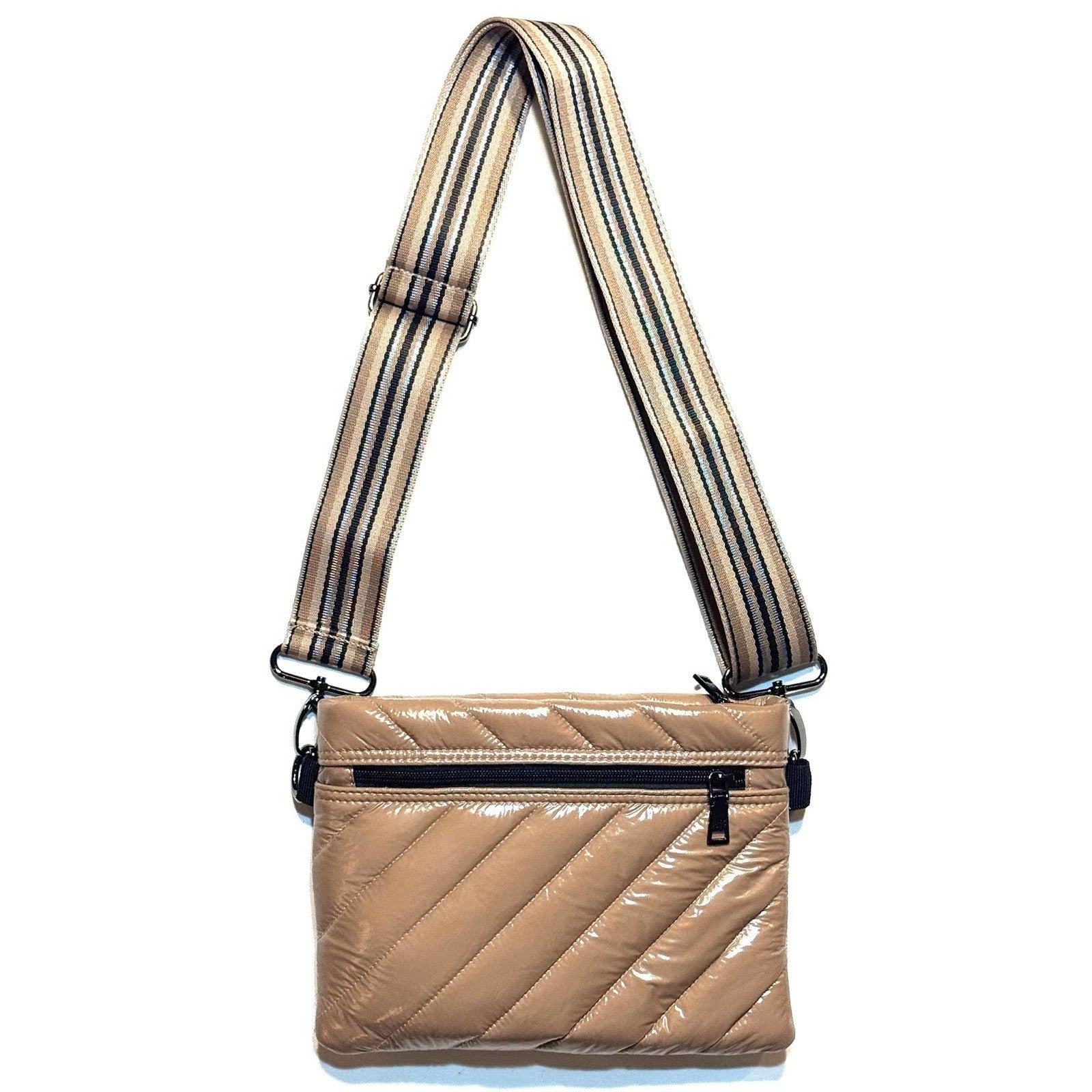 THINK ROYLN Diagonal Bum Bag 2.0 Shoulder Crossbody Glossy Caramel (MSRP $108)