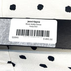 JENNI KAYNE Womens Rove Polka Dot Ankle Dress Ivory White (MSRP $495)