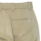 HELMUT LANG Womens Stretch Z Slim Zip Front Ponte Pants Taupe (MSRP $395)