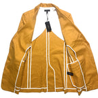 RAG & BONE Womens Charles Linen Long Blazer Jacket Putty Tan (MSRP $550)