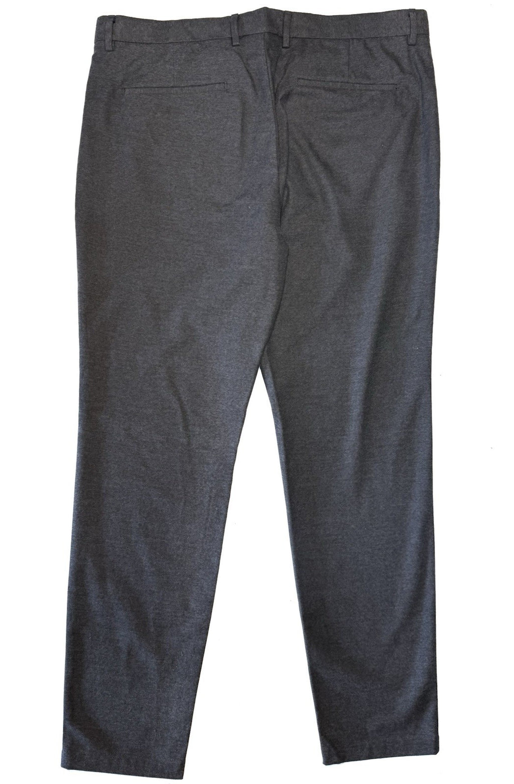 THEORY Mens Zaine Melange Rhodes Wool Twill Chino Pants Grey (MSRP $225)