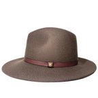 RAG & BONE Womens Wool Felt Floppy Brim Fedora Hat Pecan Brown (MSRP $250)