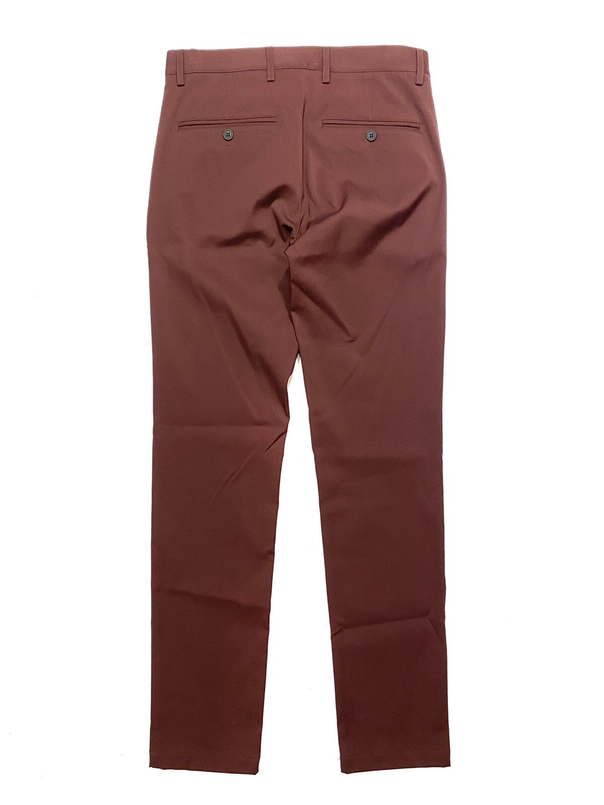 THEORY Mens Zaine Neoteric Chino Pants Malbec Burgundy (MSRP $195)