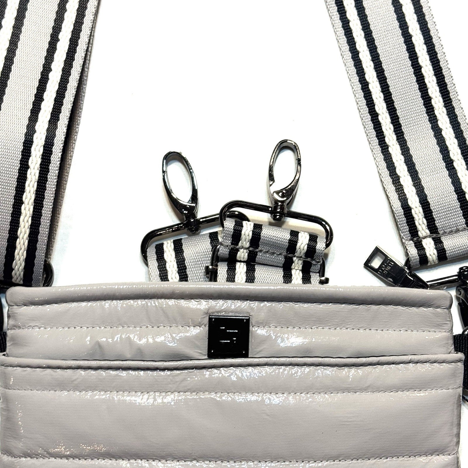 THINK ROYLN Bum Bag Shoulder Crossbody Sleek Fawn Grey (MSRP $98)