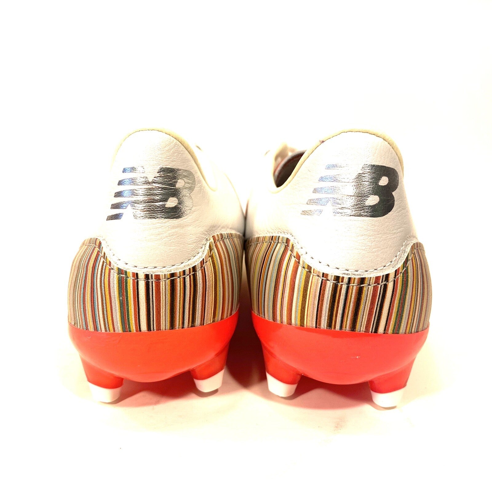 PAUL SMITH x NEW BALANCE Mens Football Soccer Cleats Stripe White US 7.5