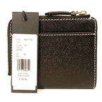 MARC JACOBS J Link Leather Zip Snap Wallet Black (MSRP $150)