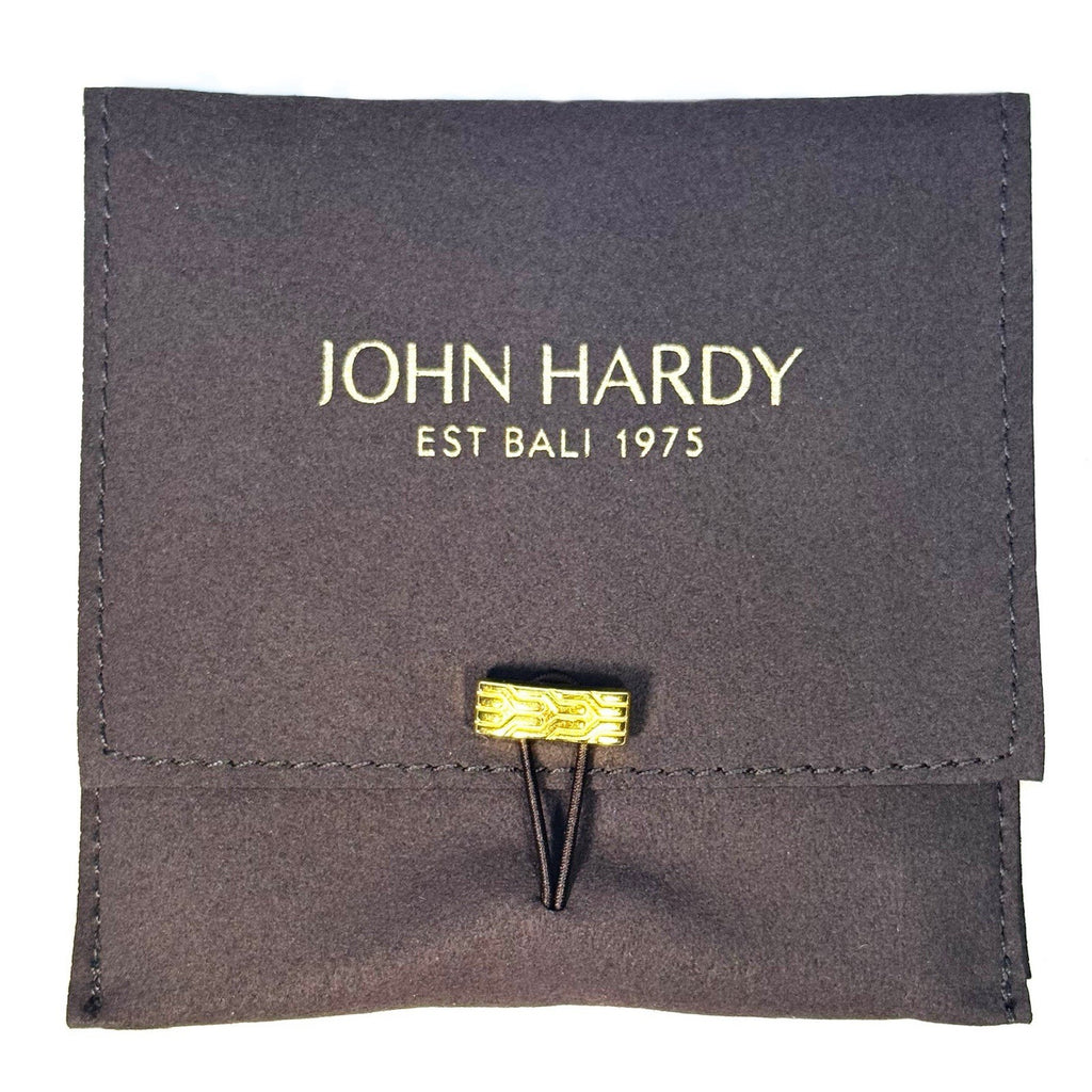 JOHN HARDY Mens .925 Silver 5mm Colorblock Tiger Eye Howlite Choker Necklace