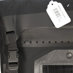 MAISON MARGIELA Mackintosh Solar Panel Roll Top Backpack Black (MSRP $1,760)