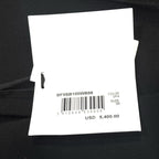 BALMAIN Womens Pleated Wool Crepe Faux Fur Trim Jacket Black 36 (MSRP $5,400)