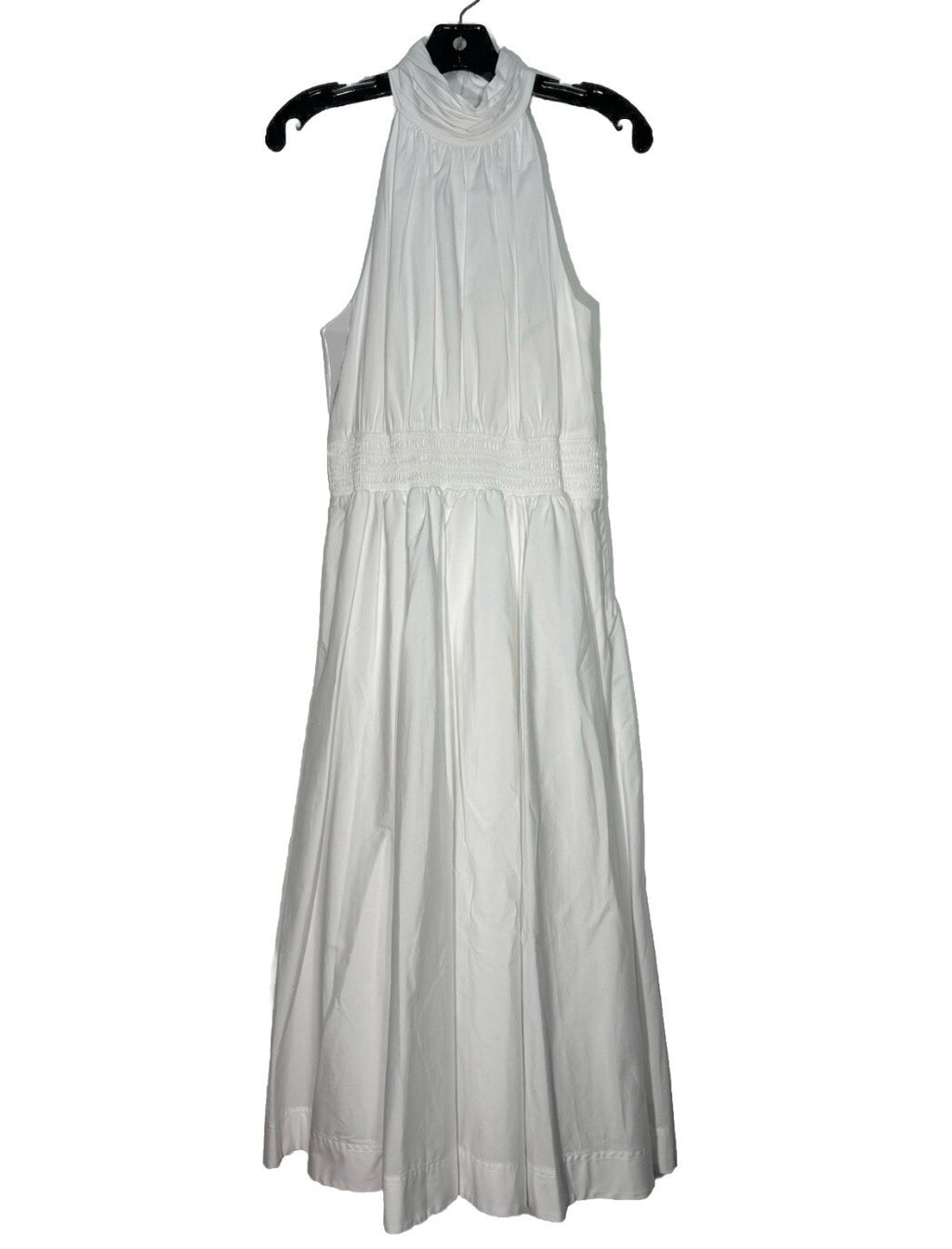 VERONICA BEARD Kinny Midi Sleeveless Dress White (MSRP $498)