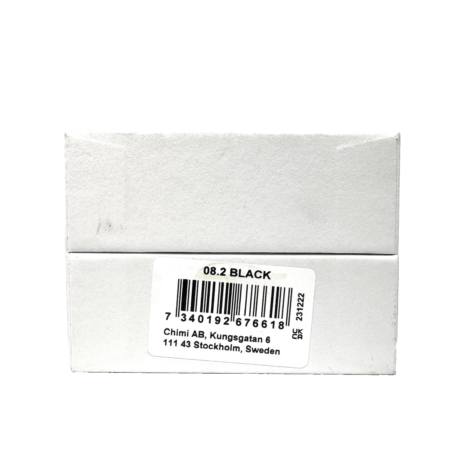 CHIMI Womens Core 08 Square Sunglasses Black (MSRP $180)