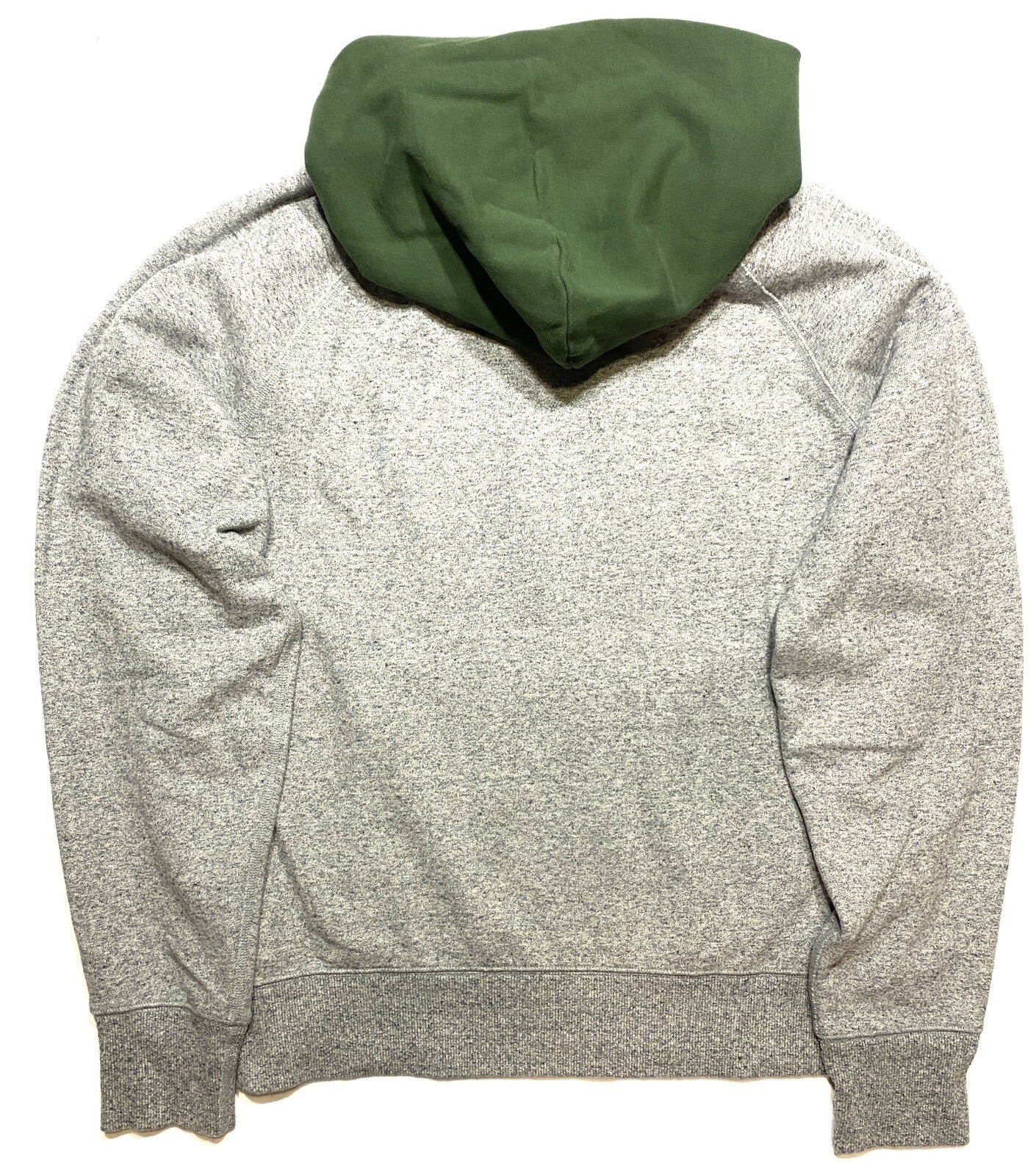 LL BEAN x TODD SNYDER Mens Fish River Organic Terrycloth Hoodie Gray (MSRP $159)