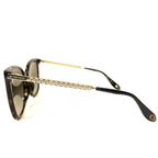 GIVENCHY GV7097 086HA Tortoise Gradient Square Sunglasses Brown 54mm (MSRP $280)