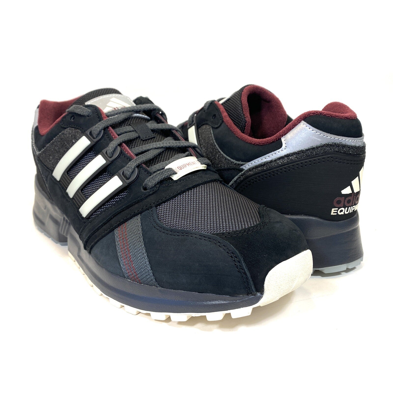 ADIDAS Mens Originals Equipment CSG 91 GX6288 Sneakers Carbon Black (MSRP $130)