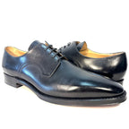 BALLY Scribe Mens Scamardo Calf Leather Derby Shoes Black 12.5 (MSRP $1,250)