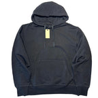 RAG & BONE Mens Logo Sleeve Cotton Hoodie Sweatshirt Black (MSRP $275)