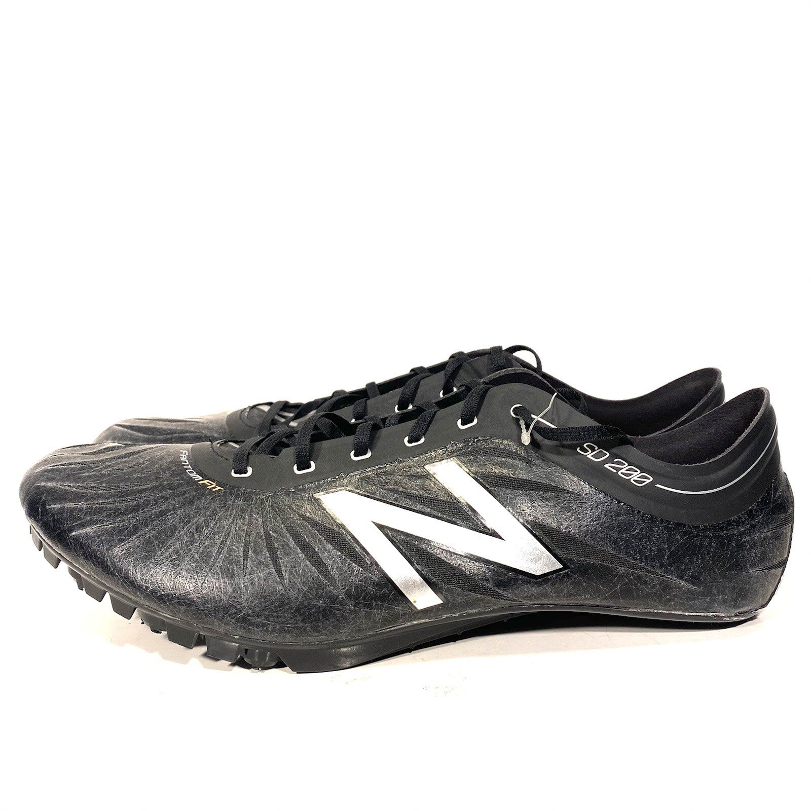 NEW BALANCE Mens Silent Hunter SD200 Fantom Fit Track Shoes Cleats Black 13