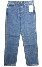 KHAITE Womens Corben High Rise Straight Leg Denim Jeans Boone Blue (MSRP $540)