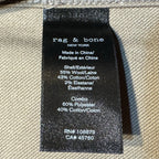 RAG & BONE Mens Tessuti di Sondrio Wool Jack Shirt Jacket Brown (MSRP $598)