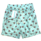 ICE CREAM Billionaire Boys Club Cones N Bones Logo Swim Shorts Blue (MSRP $125)