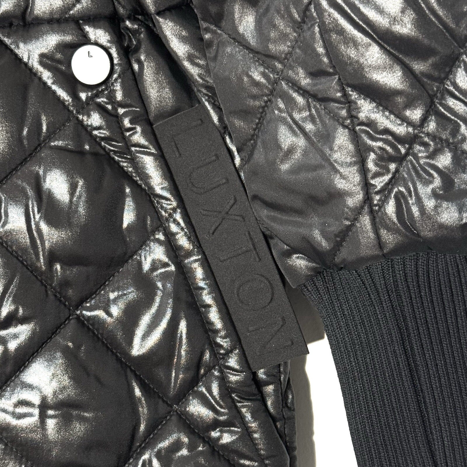 LUXTON Womens Original Quilted Ski Jumpsuit No. 1.2 Black (MSRP $850)