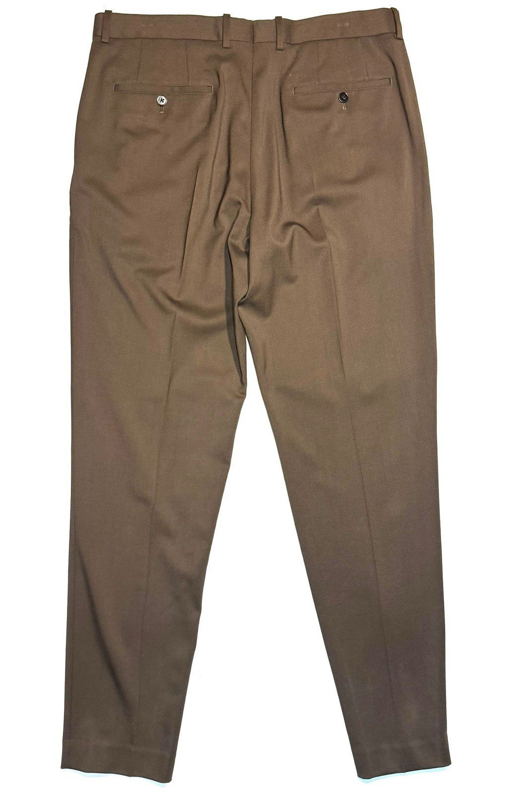 THEORY PROJECT Lucas Ossendrijver Mens MP206 Pleated Wool Pants Brown -MSRP $225