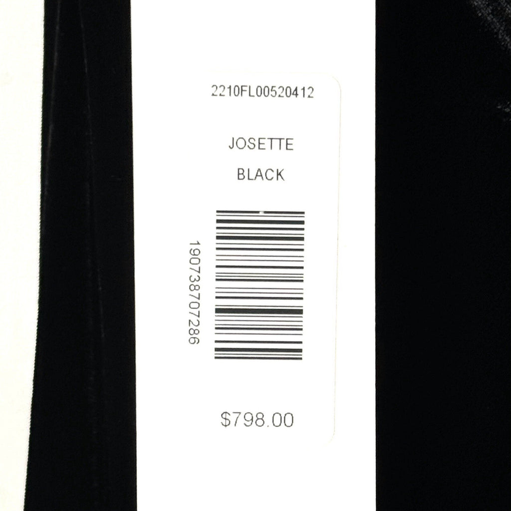 VERONICA BEARD Josette Velvet Sleeveless Crystal Halter Dress Black (MSRP $798)