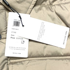 REISS Mens Chasey Light Quilted Puffer Jacket Stone Beige (MSRP $375)