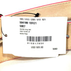 ALEXANDER MCQUEEN Womens Duke Calf Leather Double Wrap Belt Pink (MSRP $920)