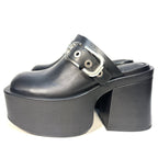 MARC JACOBS Womens The J Marc Platform Leather Clog Black 9 (MSRP $495)