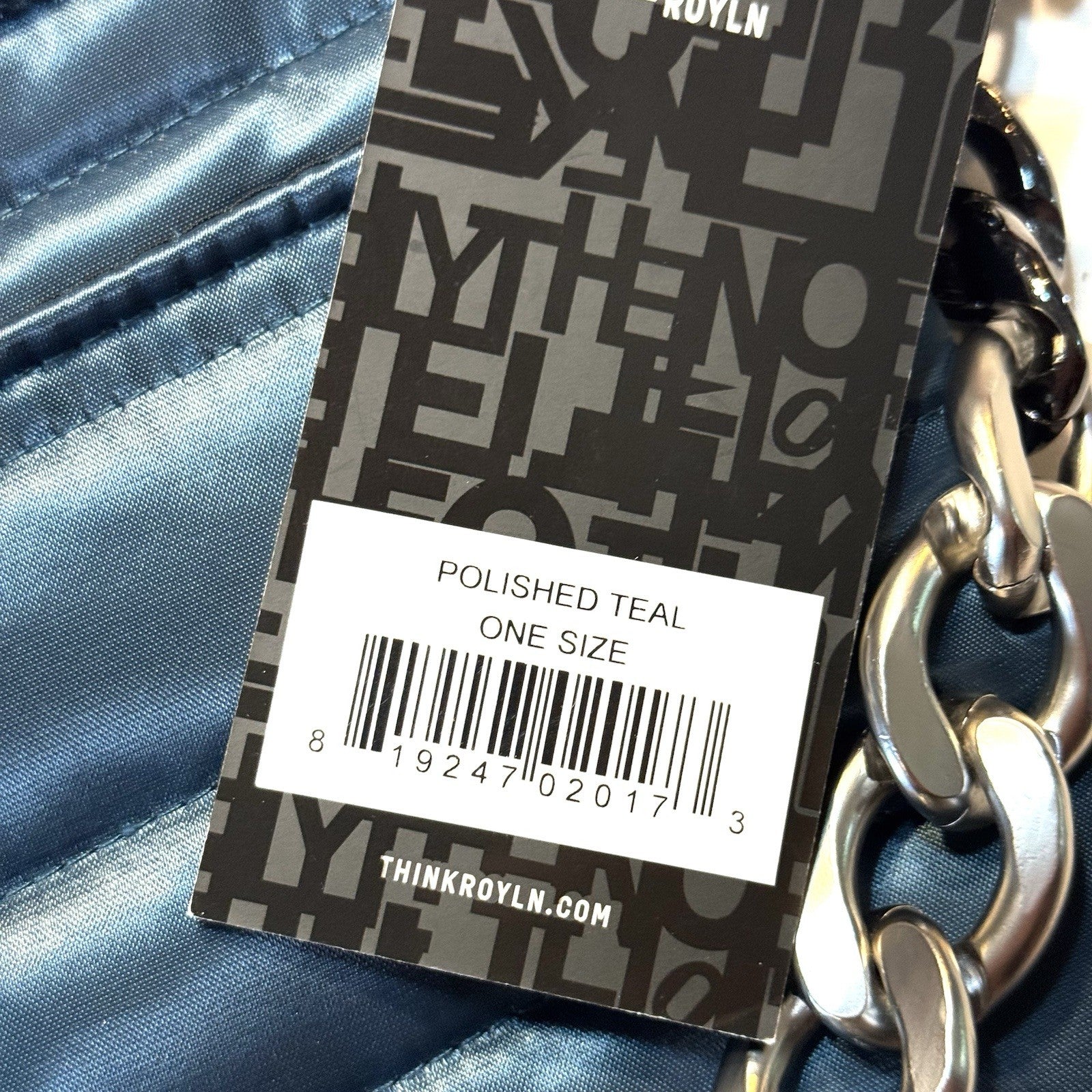 THINK ROYLN Downtown Crossbody Bag Polished Teal Blue (MSRP $148)