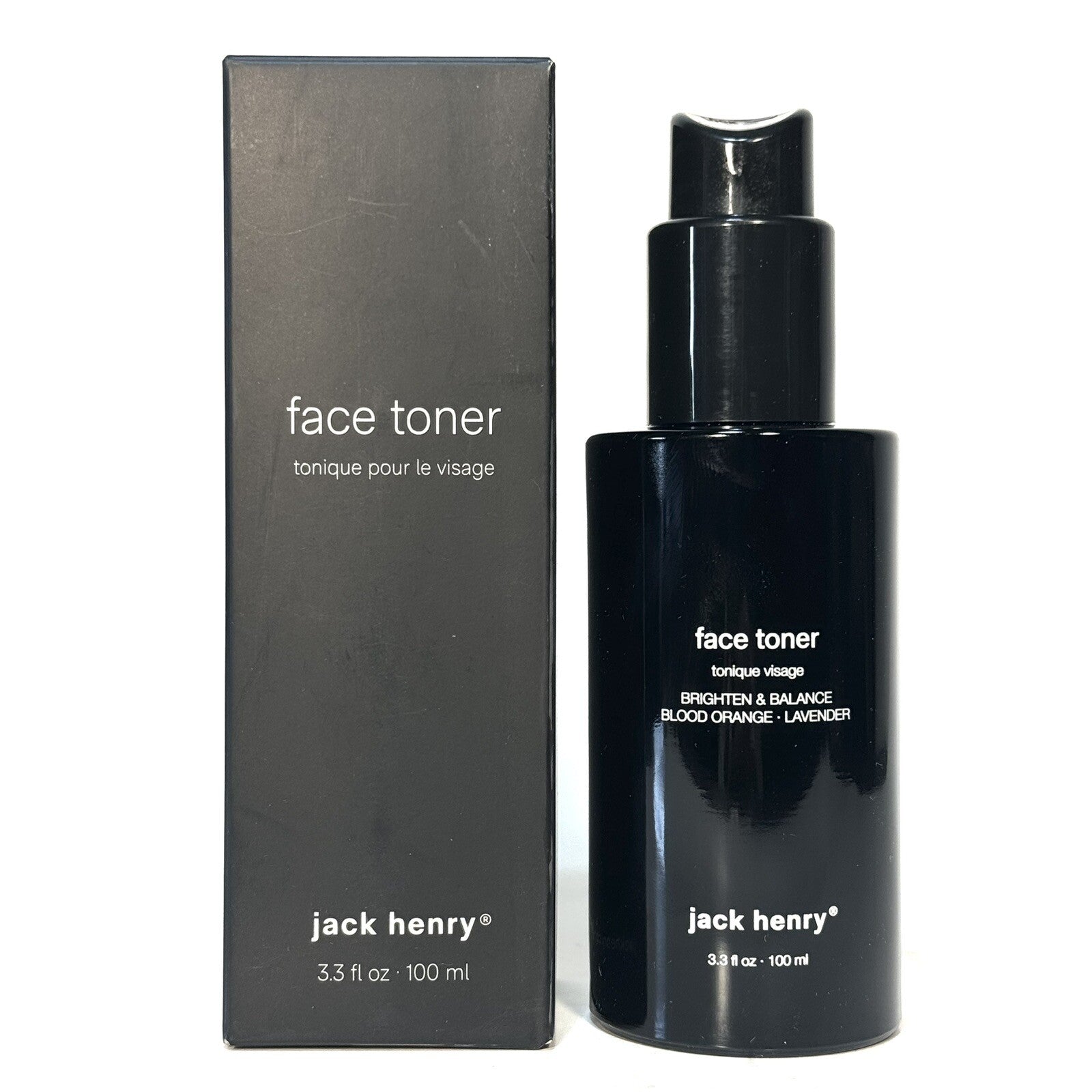 JACK HENRY Face Toner Fluid Spray 3.3 fl oz (MSRP $24)