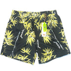 SUNDEK Mens 7in Floral Printed Board Shorts Swim Trunks Pine Green (MSRP $139)