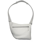 MAISON MARGIELA Womens 5AC Soft Leather Shoulder Bag Off White (MSRP $1,665)