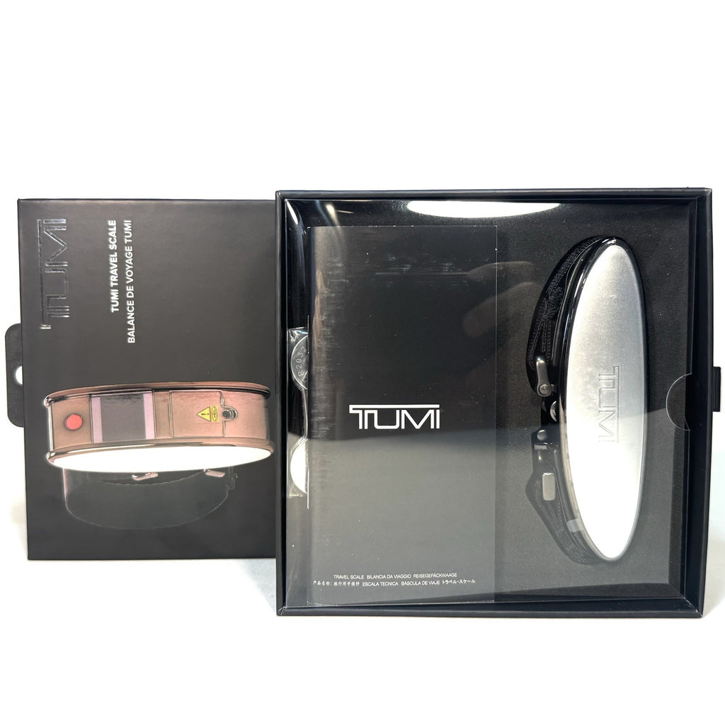 TUMI Digital Electronic Weighing Luggage Travel Scale Gunmetal (MSRP $75)