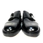 JOHN LOBB Mens William Monkstrap Calf Leather Shoes Black 7.5 (MSRP $1,780)