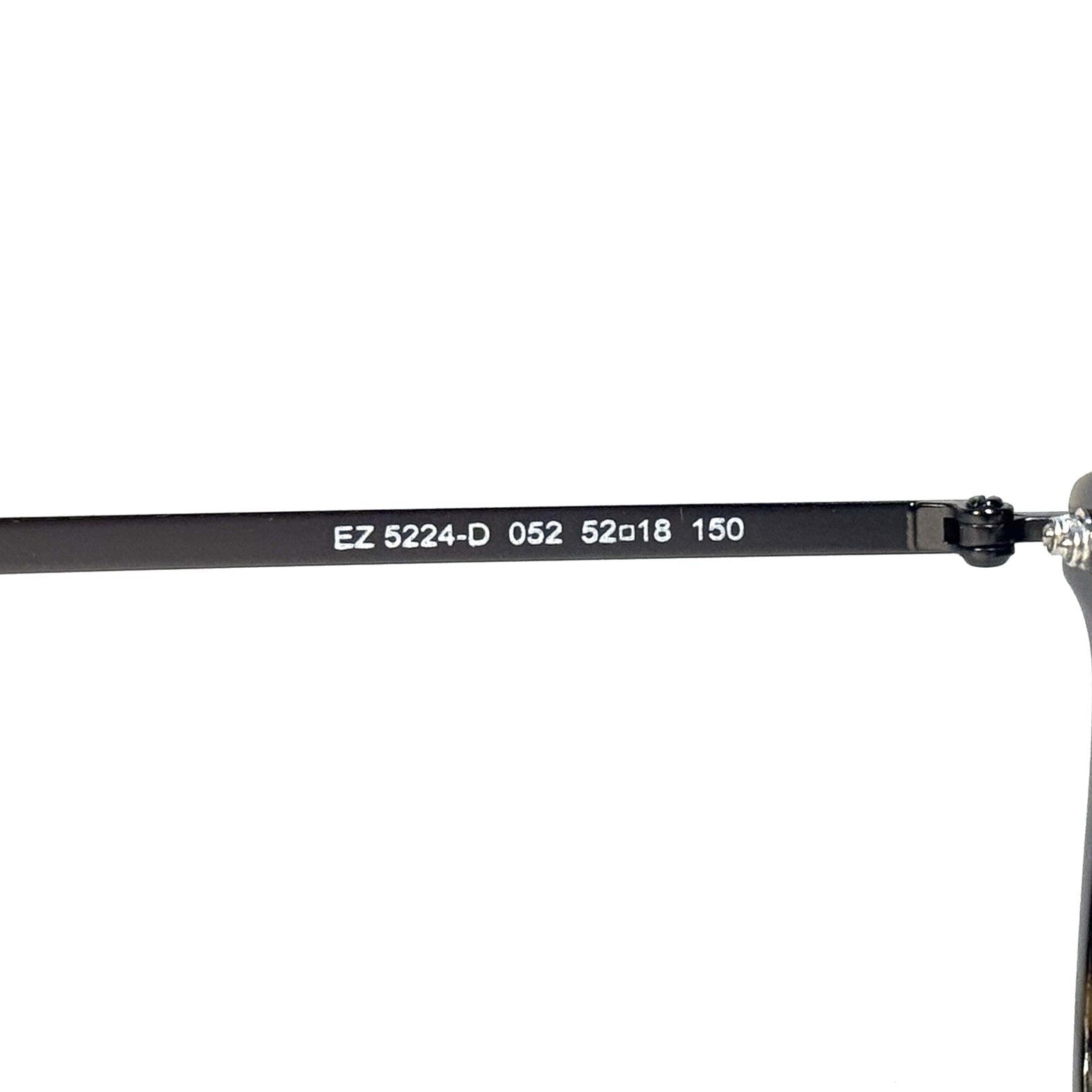 ERMENEGILDO ZEGNA Mens EZ5224 052 Round Eyeglasses Frames Tortoise (MSRP $275)