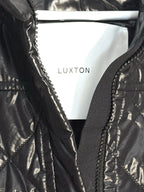 LUXTON Womens Original Quilted Ski Jumpsuit Black (MSRP $850)