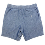 RAG & BONE Mens Eaton Pull On Chambray Cotton Shorts Blue (MSRP $225)