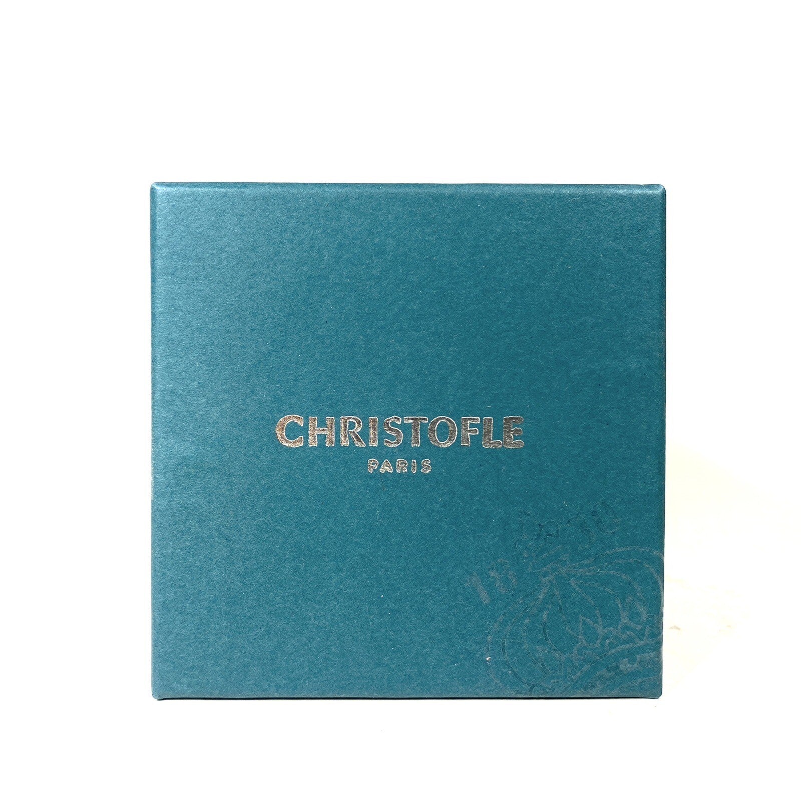 CHRISTOFLE Silver Plated Christmas Noel 2021 Ornament Ball (MSRP $140)