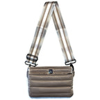 THINK ROYLN Bum Bag Shoulder Crossbody Liquid Taupe (MSRP $98)