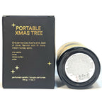 DS & DURGA Portable Xmas Tree Holiday Pine Scented Perfumed Candle Black 7oz