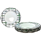 JULISKA x Veronica Beard Bohemian Vine Dessert Salad Plate Set for 4 (MSRP $192)