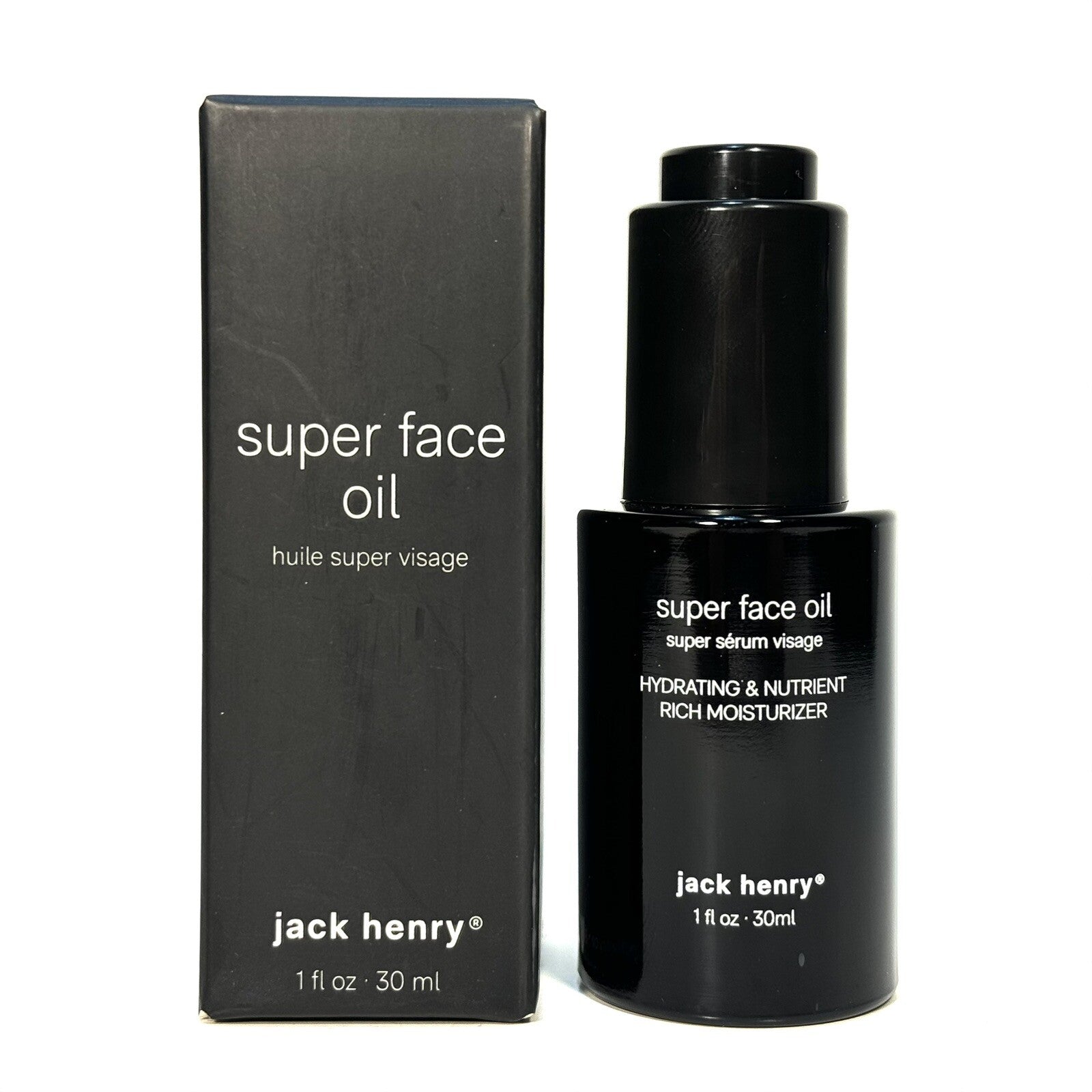 JACK HENRY Super Face Oil Moisturizing Serum 30ml (MSRP $68)