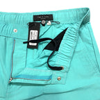 RAG & BONE Mens Eaton Pull On Technical Cotton Shorts Teal Blue XL (MSRP $195)